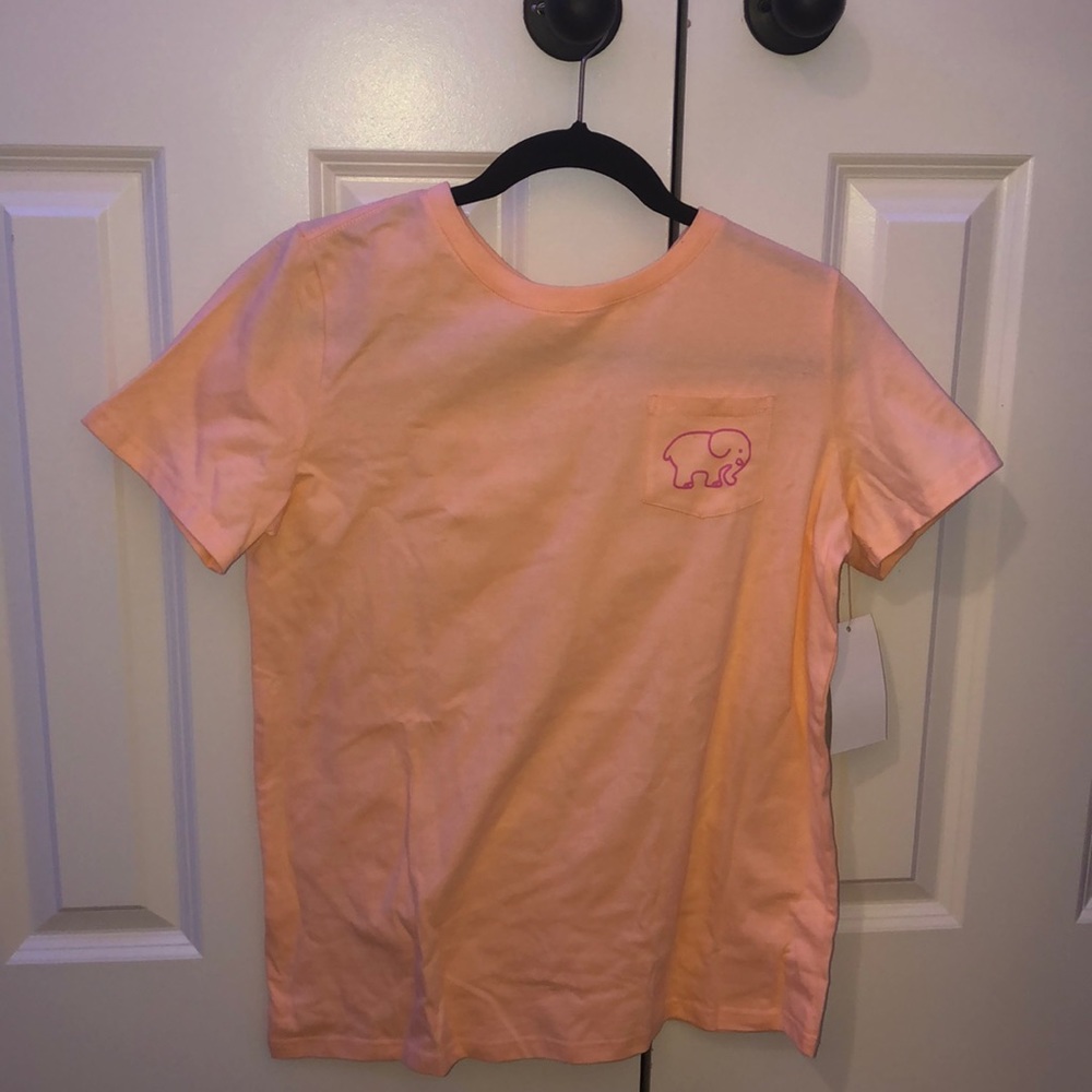 Light orange ivory Ella shirt NEW WITH TAGS